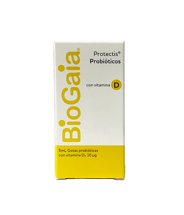 BIOGAIA PROTECTIS + VITAMINA D GOTAS FRASCO X 5 ML